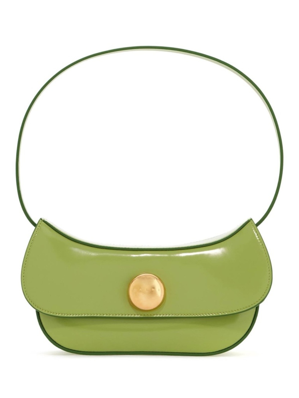 NEW Marni Small Butterfly Hobo bag in the iconic kiwi green with tag. - Picture 2 of 8